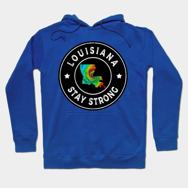 Louisiana Stay Strong Hoodie by expressimpress